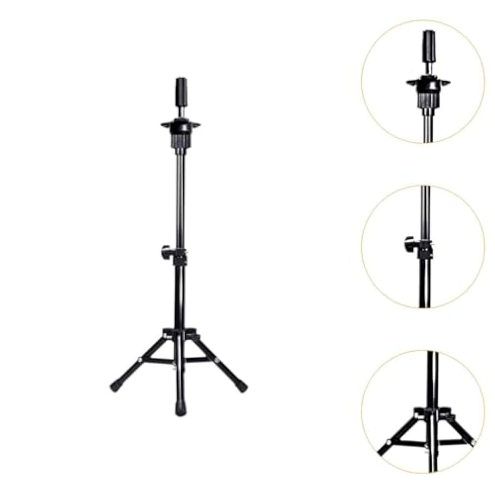 Wig Stand Tripod for Cosmetology Training Heads